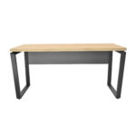 Desk Table B-150 (150x68) Sonoma/Black - Image 4