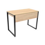 Masa Birou SMALL 100x55 Sonoma/Black - imagine 6