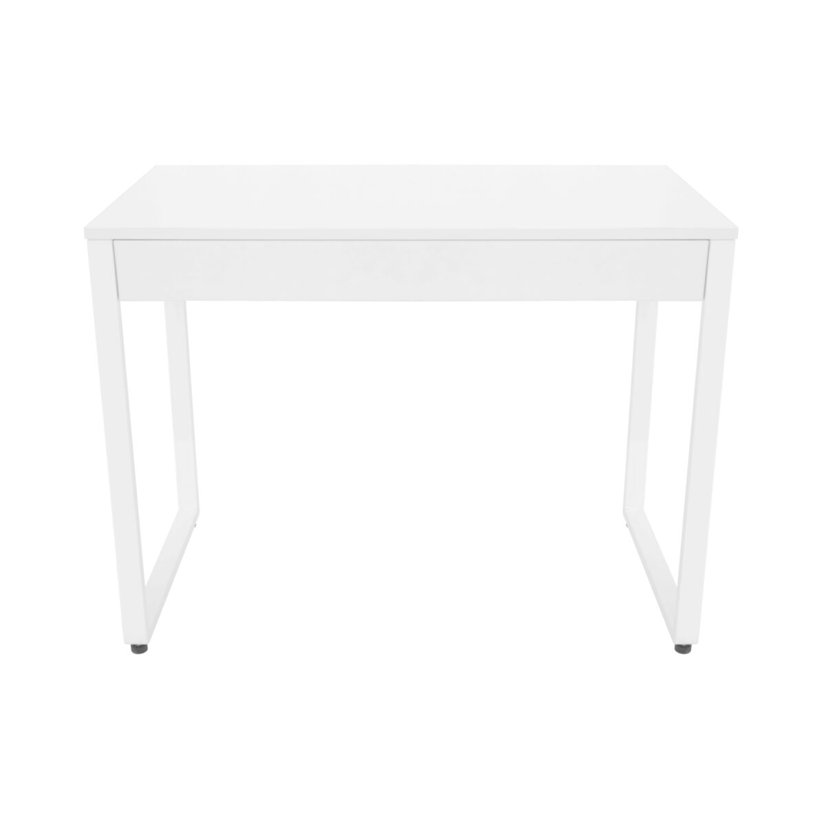 Desk Table SMALL 100x55 White/White - Image 4