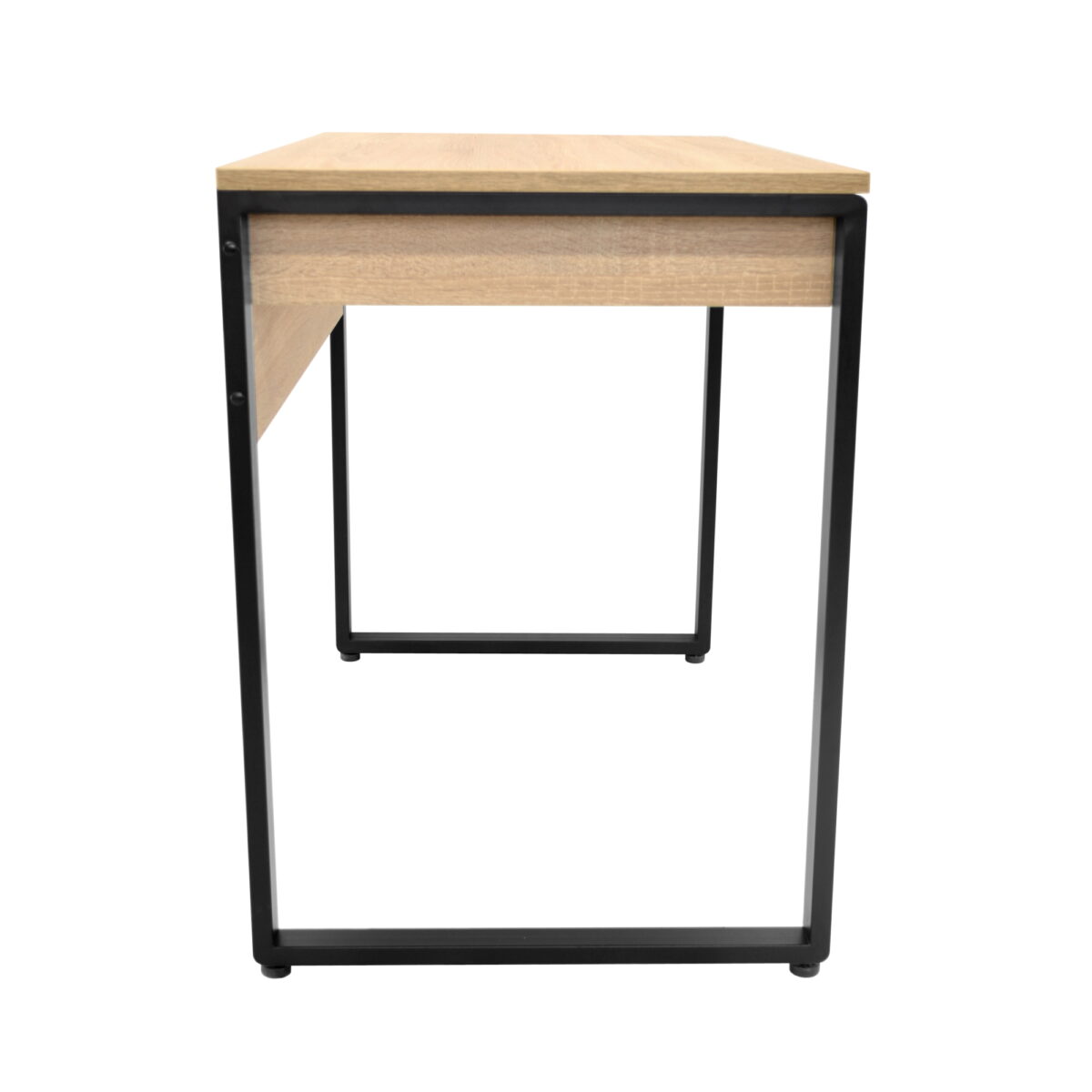 Masa Birou SMALL 100x55 Sonoma/Black - imagine 8