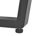Desk Table B-150 (150x68) Sonoma/Black - Image 9