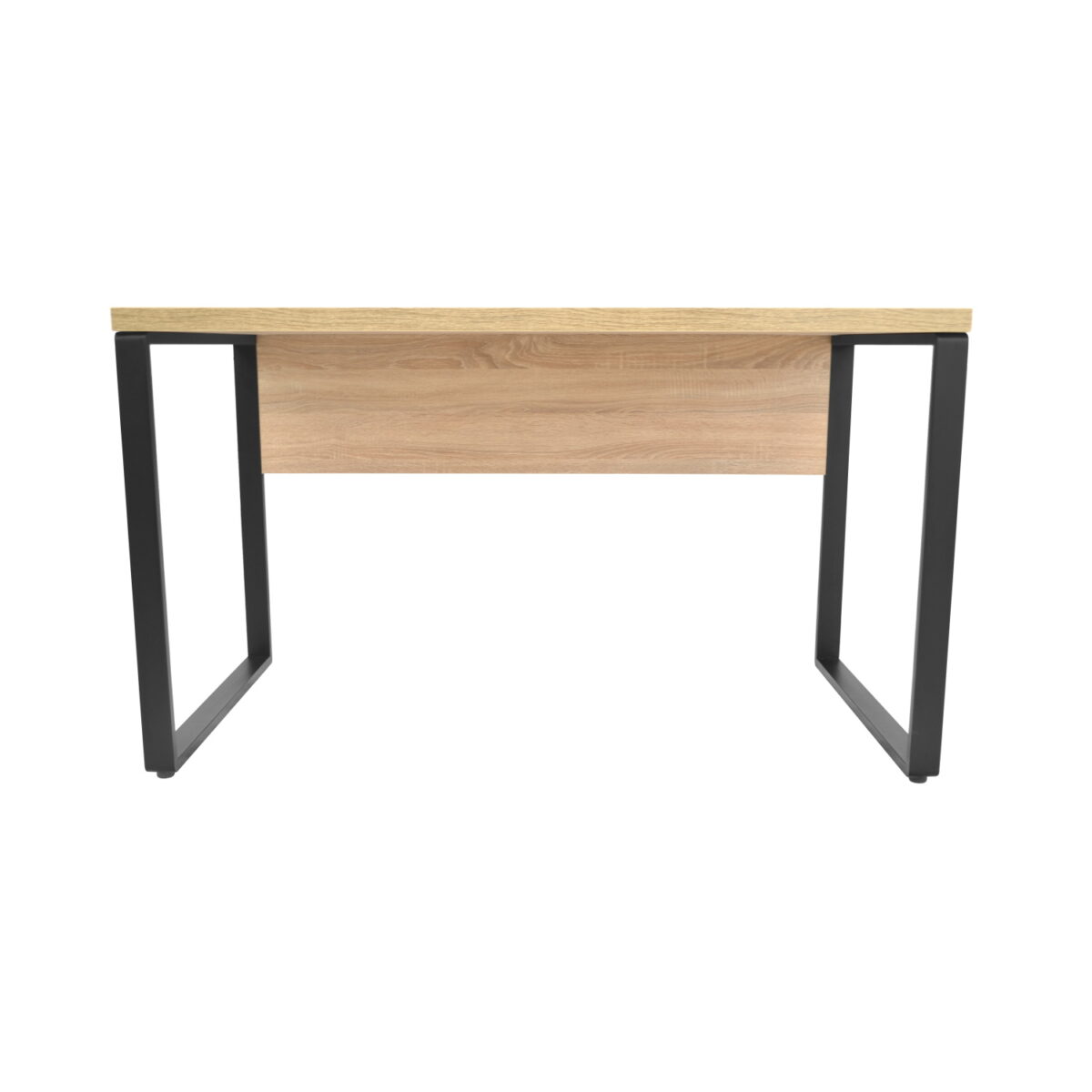 Masa Birou B-130 (130x68) Sonoma/Black - imagine 9