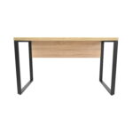Masa Birou B-130 (130x68) Sonoma/Black - imagine 9