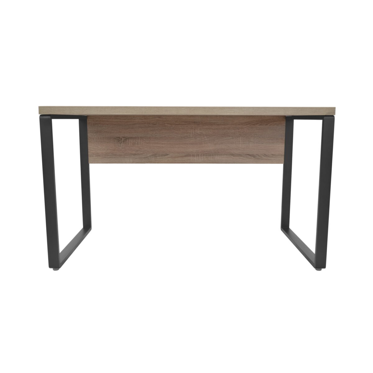 Desk Table B-130 (130x68) Truffles/Black - Image 2