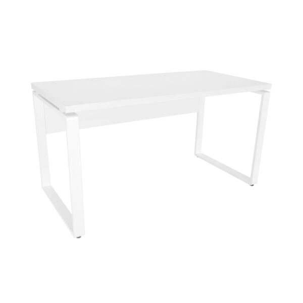 Office Desk B-140 (140×68) White/White Discover the Desk Table B-140 (140×68) White/White, ideal for any modern office. Elegant design and maximum functionality in office furniture. Choose quality and style for your workspace!