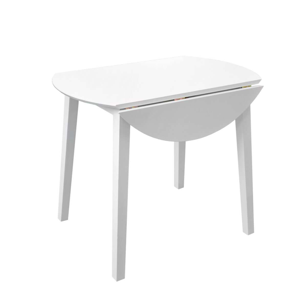 PHILADELPHIA White Extendable Table Discover the PHILADELPHIA White extending table, perfect for the kitchen! With a modern design and neutral colors, this 90 cm table extends for special occasions. Made from MDF and painted wood, it offers stability and an elegant appearance. Ideal for various spaces!