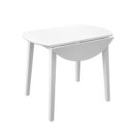 PHILADELPHIA White Extendable Table Discover the PHILADELPHIA White extending table, perfect for the kitchen! With a modern design and neutral colors, this 90 cm table extends for special occasions. Made from MDF and painted wood, it offers stability and an elegant appearance. Ideal for various spaces!