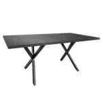Nora Table Black Marble 1800×900 Discover the Nora Table with a black marble top, perfect for the kitchen! This rectangular design measuring 1800×900 mm is made from durable melamine-coated particle board, resistant to scratches and moisture, making it a perfect fit for any environment, from dining to office. Choose quality and functionality!