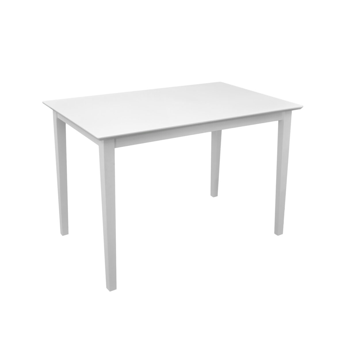 HOUSTON Table Set + 4 HOUSTON Chairs White - Image 3