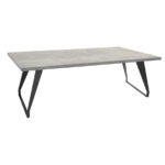 TOWN Conference Table Concrete 275×130 Discover the TOWN Conference Table in Concrete 275×130, a modern and elegant solution for offices or meeting spaces. With a 36 mm melamine chipboard top and a metal frame, it combines durability with a minimalist design, optimizing any space. The perfect environment for productivity!