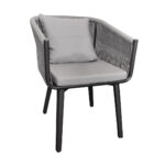 Tulip Terrace Chair Discover the Tulip terrace chair, perfect for spring! Made from water-repellent fabric, it combines comfort and style, making it ideal for your garden furniture. With ergonomic dimensions and a maximum capacity of 150 kg, it is the perfect choice for your patios!