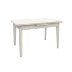 Expandable Table MALTA 120/150×75 Discover the MALTA extendable table 120/150x75, ideal for any kitchen! With a ceramic top resistant to extreme temperatures and an easy-to-use extension mechanism, this adaptable table comfortably seats 4-6 people. Elegance and functionality for your dining experiences!