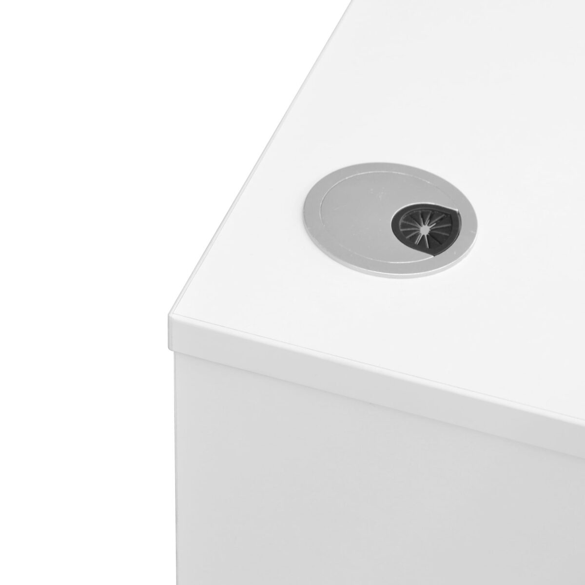 Study Desk (90x50) Right~White - Image 7
