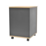 Rollbox Drawer Unit Sonoma/Anthracite - Image 6