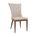 C-64 Beige Eco Leather Transprint Chair