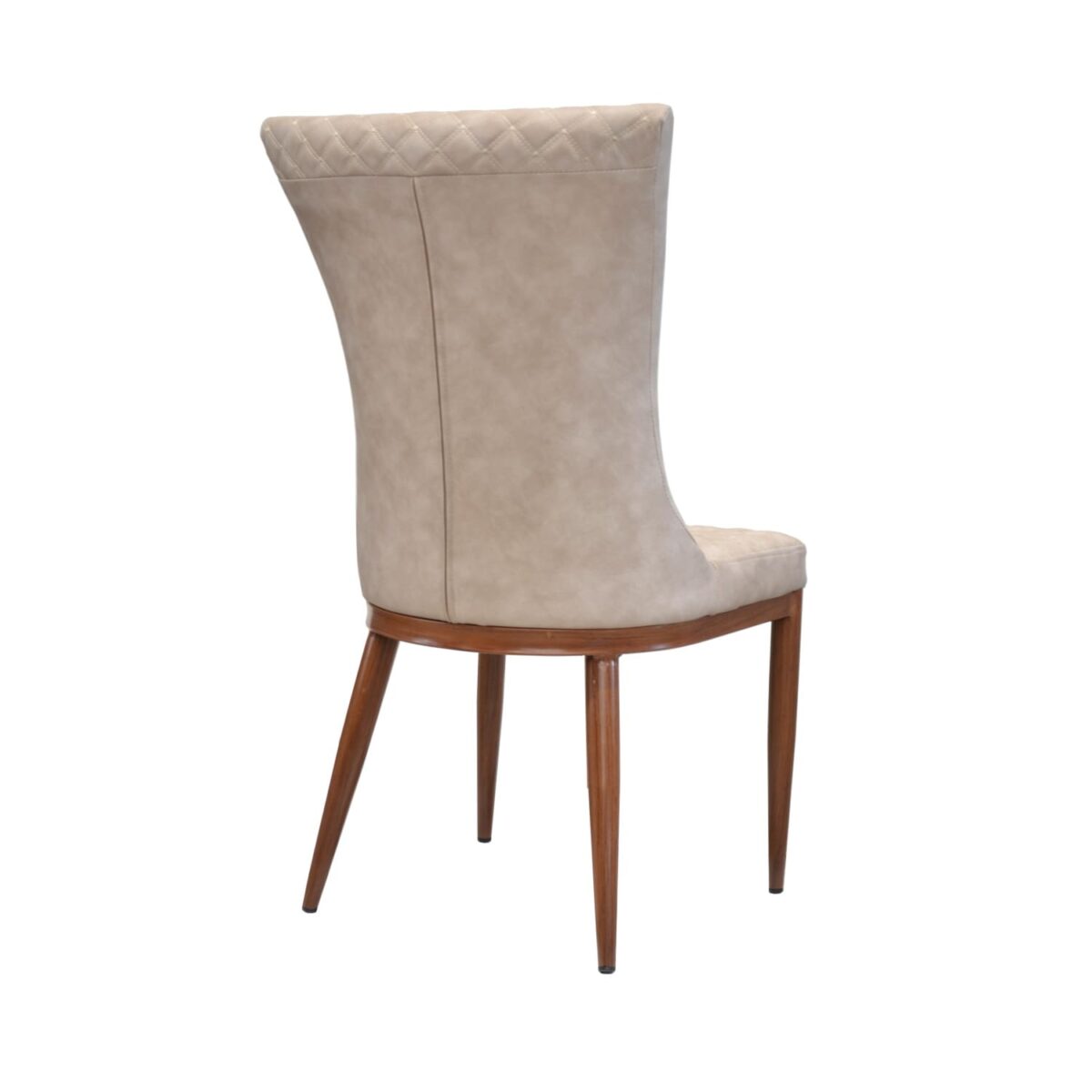 C-64 Beige Eco Leather Transprint Chair - Image 3