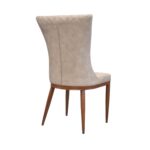 C-64 Beige Eco Leather Transprint Chair - Image 3