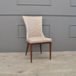 C-64 Beige Eco Leather Transprint Chair - Image 2