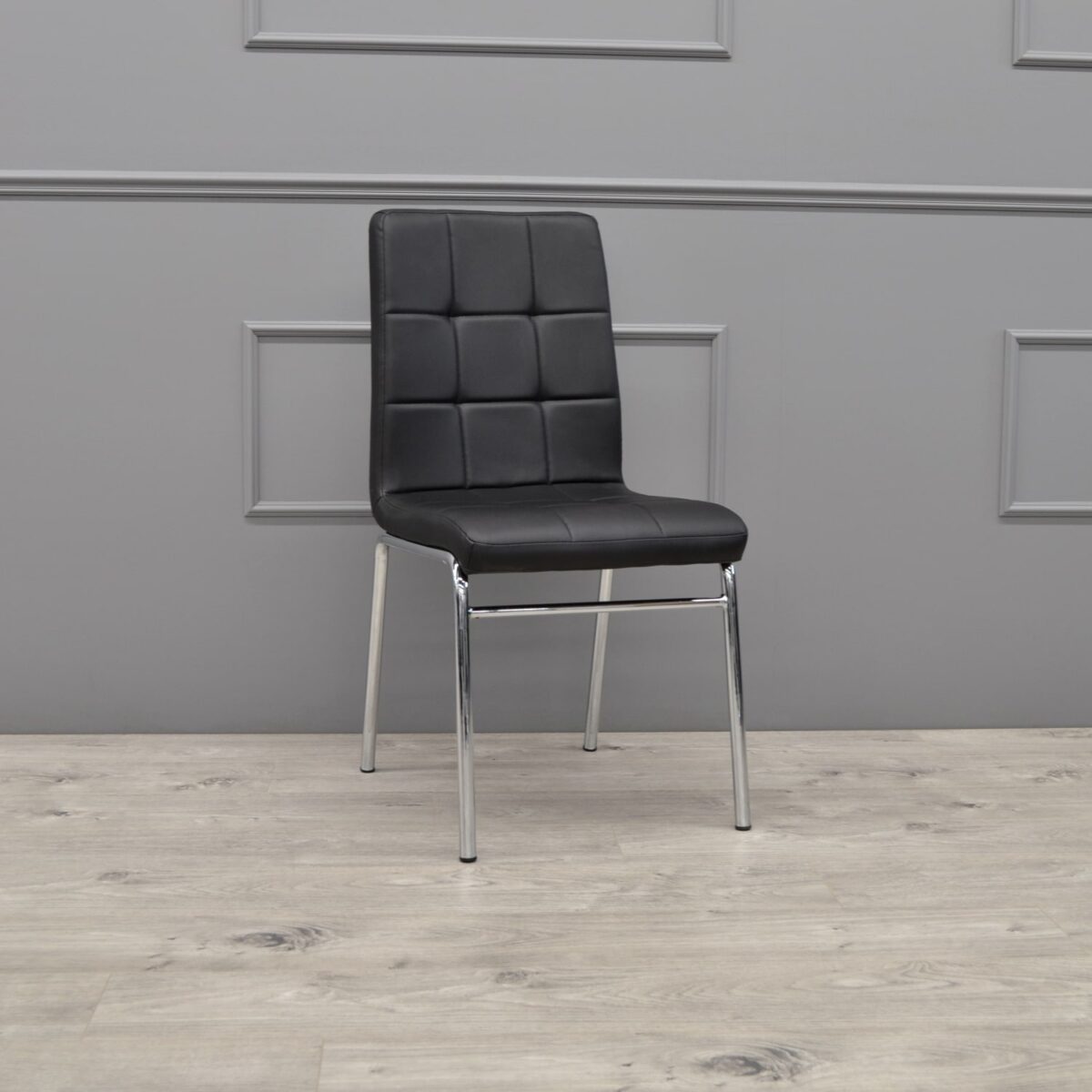 Chair Cl-06 Eco-Leather Black - Image 3