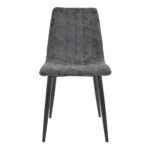 Chair DC-90P Black Grey + Black Legs - Image 3