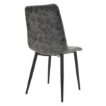 Chair DC-90P Black Grey + Black Legs - Image 2