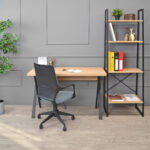 Alexa Desk Sonoma/Black - Image 2