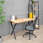 Alexa Desk Sonoma/Black - Image 4