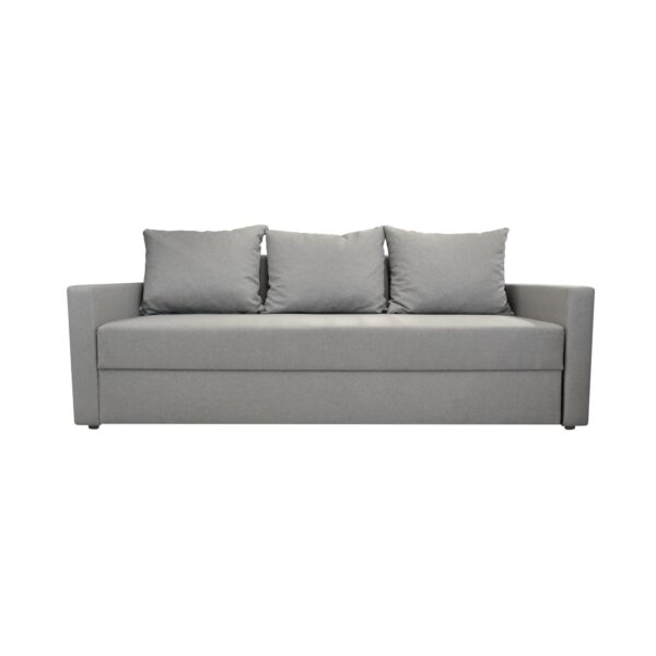 Comfort Grey Extendable Sofa Discover the Confort Grey Convertible Sofa, perfect for any space! With overall dimensions of 215 x 70 x 85 cm and a generous sleeping area of 190 x 140 cm, it combines style and comfort. Ideal for your living room!