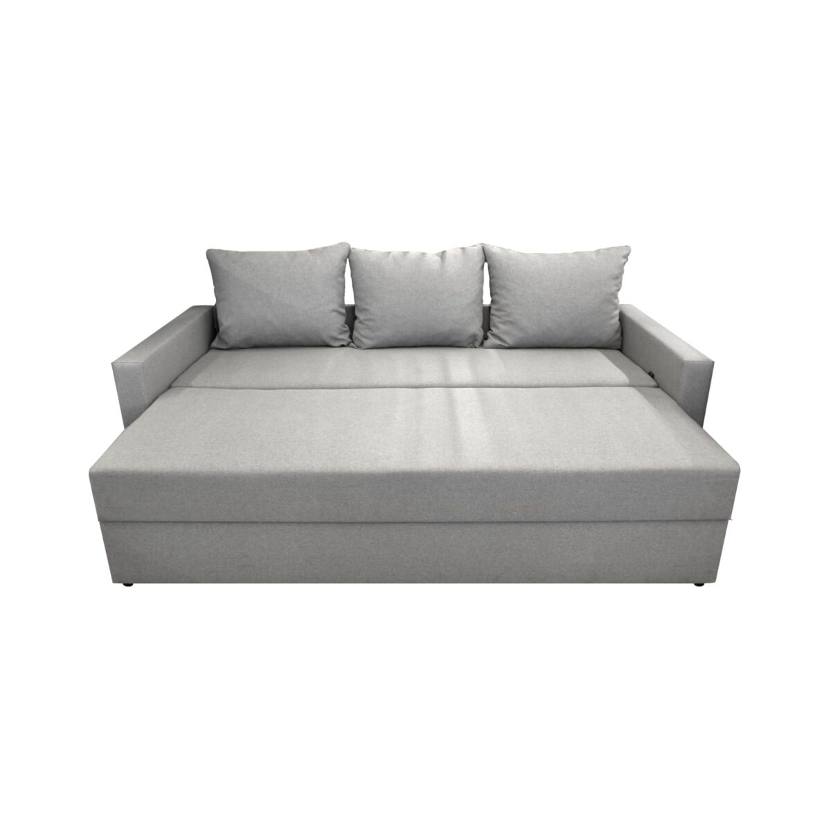Comfort Grey Extendable Sofa - Image 2