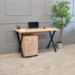 Alexa Desk Sonoma/Black - Image 7
