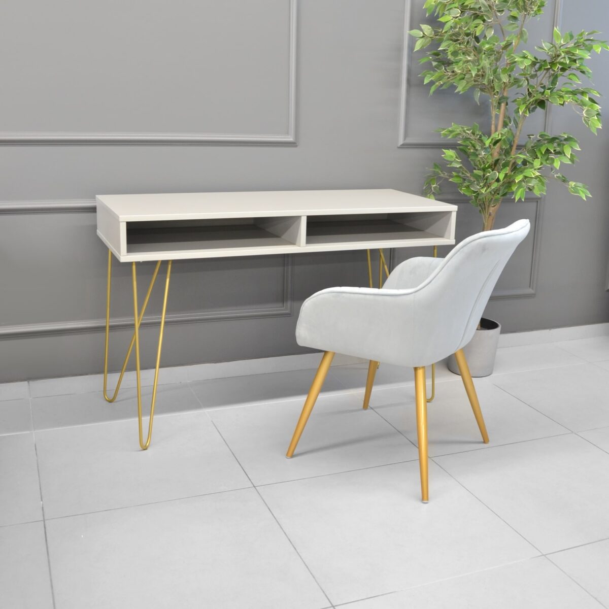Консоль Mia Grey/Gold — изображение 4