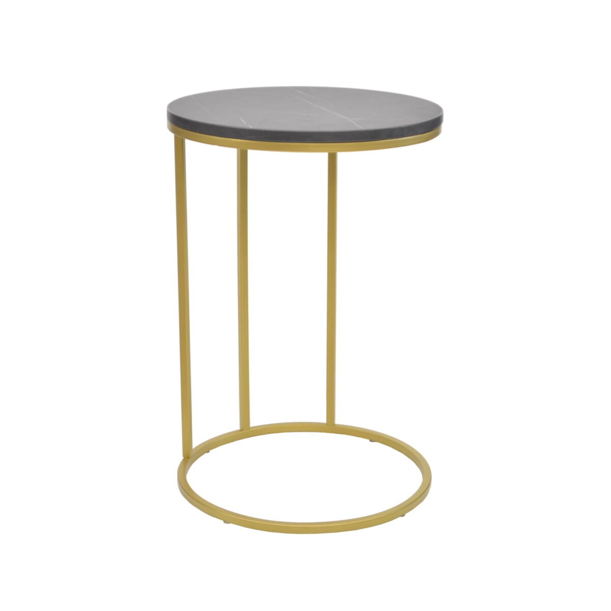 Rondo Golden Notebook Table Discover the Rondo Golden Notebook Table, perfect for any space. Ideal for coffee or as a desk, it adds a touch of elegance to the living room. A practical and stylish piece of furniture for a modern living area. Adjust your style with this unique table!