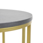 Rondo Golden Notebook Table - Image 2