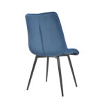 Стул  Capella~Catifea Blue HLR 63+Black Legs — изображение 2
