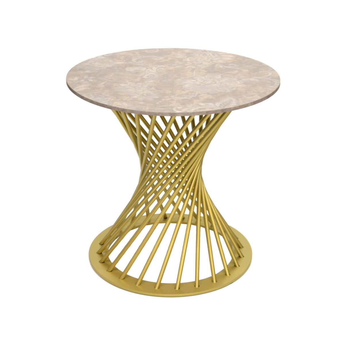 Felicia Coffee Table Cleaf+Golden Leg H47