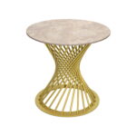 Felicia Coffee Table Cleaf+Golden Leg H47
