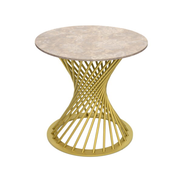 Felicia Coffee Table Cleaf+Golden Leg H47
