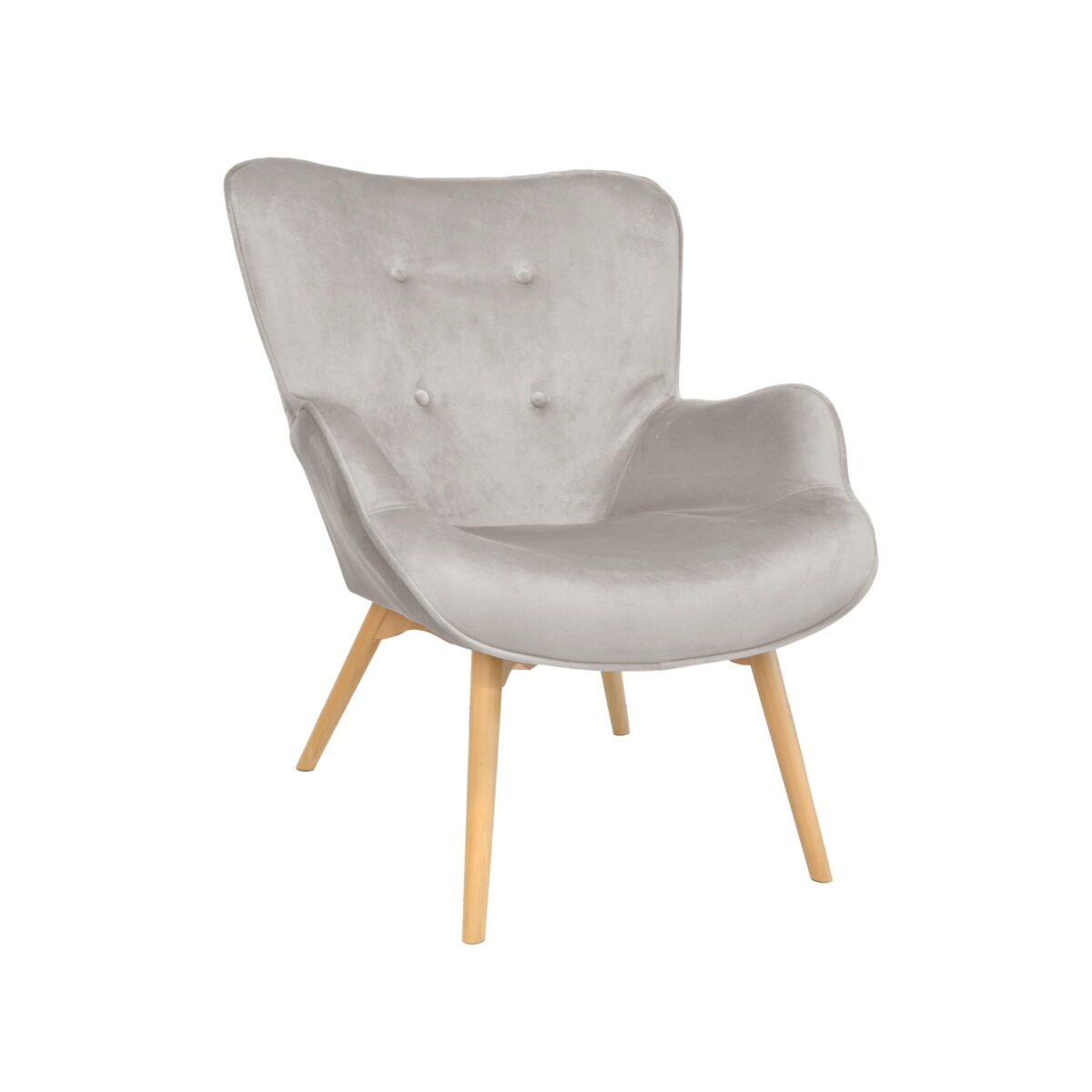 Leonard Velvet Camel Armchair