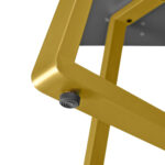 FRIDA Table Black Marble + Golden Legs 180×90 - Image 12