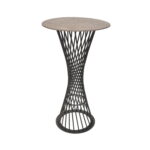 Bar Table/Break FELICIA Cleaf Ø60 Discover the FELICIA bar table by Cleaf, perfect for your kitchen! With its elegant design, durable melamine top, and sturdy metal frame, this high table stands 105 cm tall and has a diameter of 60 cm, offering comfort and functionality. Ideal for 2 people, it is also available in custom colors!