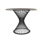 FELICIA Table Cleaf + Black Leg Ø100 - Image 2