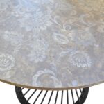 FELICIA Table Cleaf + Black Leg Ø100 - Image 3