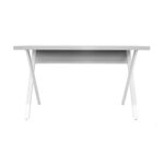 Desk Table Alexa (130x60) Grey/White - Image 2