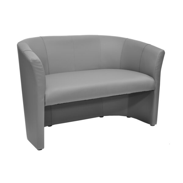 Диван Club Duo Eco 70 Grey Диван Club Duo Eco 70 Grey – стильная мебель для офиса, создающая комфортную атмосферу. Обивка из искусственной кожи, каркас из металла и фанеры, ножки с защитой для пола. Идеальное сочетание дизайна и функциональности для вашего интерьера.