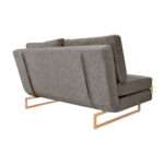 Lm-105 Extendable Sofa (150 cm) Dark Grey - Image 5