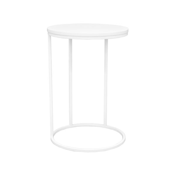 Rondo White Notebook Table Discover the Rondo White Notebook Table, a versatile piece perfect for the office or living room. Ideal for coffee, this table combines elegant design with functionality. Add a modern touch to your space!