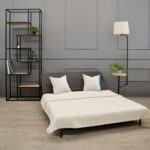 Lm-105 Extendable Sofa (150 cm) Dark Grey - Image 3