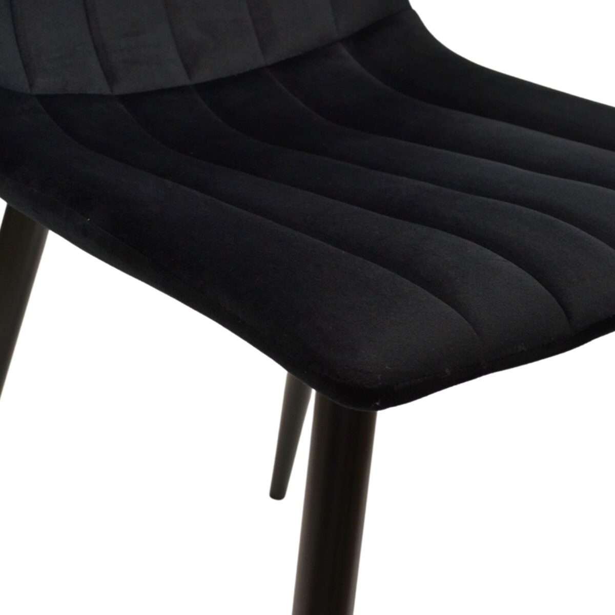 Стул Dc-90 (N66) Catifea Black+Black Legs — изображение 4