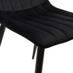 Стул Dc-90 (N66) Catifea Black+Black Legs — изображение 4