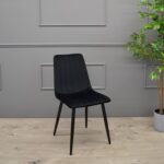 Стул Dc-90 (N66) Catifea Black+Black Legs — изображение 5
